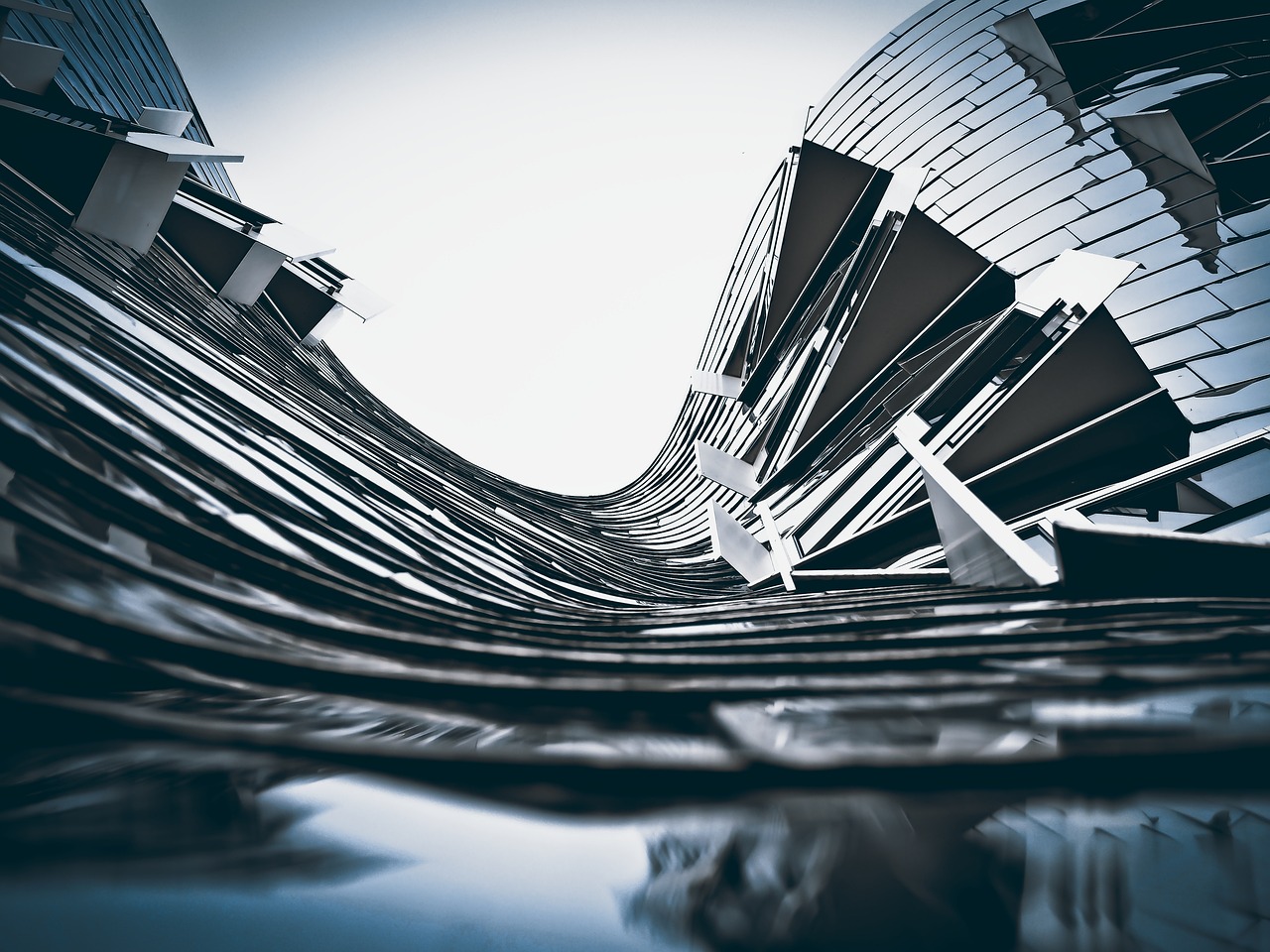 contemporary architecture facade glass